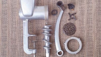 Small meat grinder parts